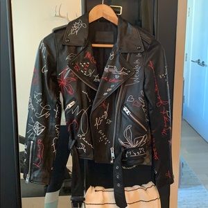 All Saints Leather Jacket